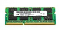 Memory RAM 1x 4GB Micron SO-DIMM DDR3 1333MHz PC3-10600 | MT16JSF51264HZ-1G4D1